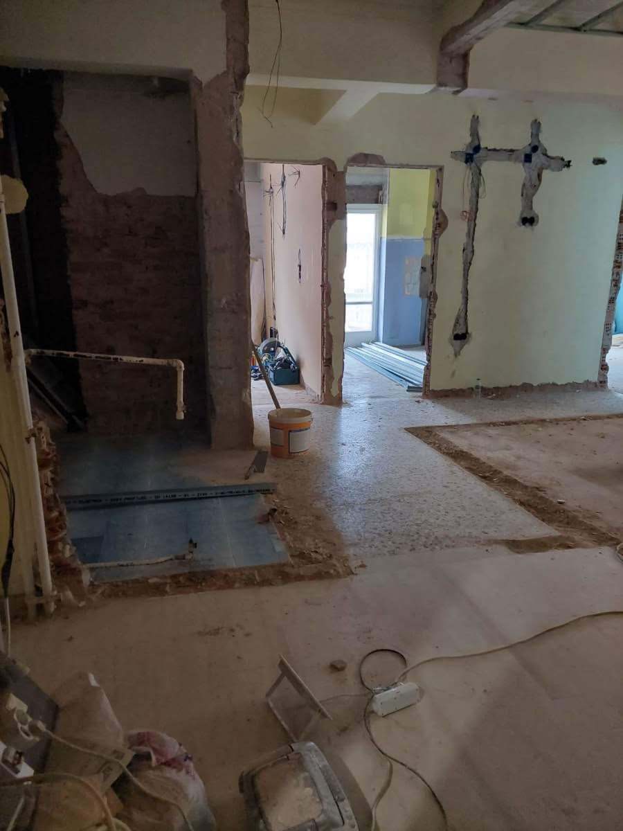 Μοντέρνα ανακαίνιση διαμερίσματος στα Ιωάννινα πριν